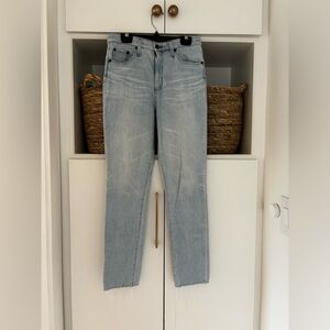 AG denim high waisted skinny jeans